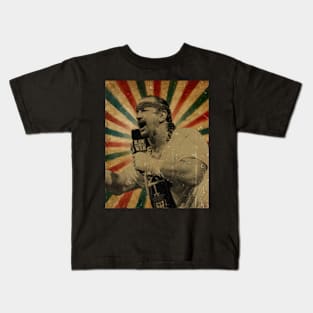 RIP Terry Funk - Photo Vintage Retro Look Fan Design Kids T-Shirt